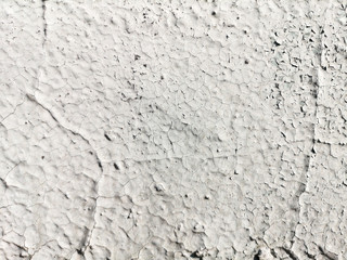 Stucco cracked on the wall as abstract background