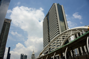Fototapeta premium City modern architecture,