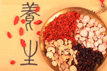 Traditional Chinese medicine, Translation reads as keeping in good health