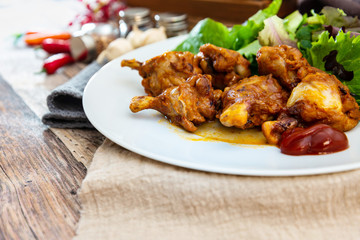 Roasted chicken grilled chicken BBQ