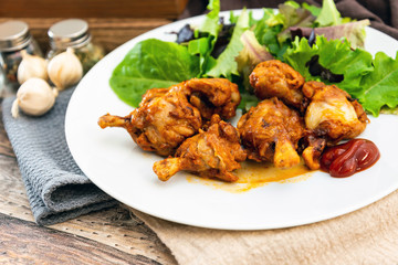 Roasted chicken grilled chicken BBQ