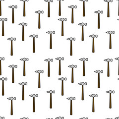 Instruments seamless pattern. tools illustration for design and web.