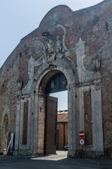 Naklejka premium Porta Comollia in Siena