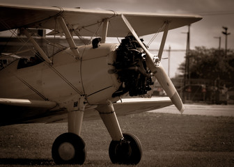 airplane at airport © Justin