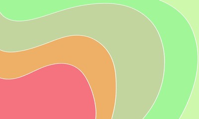 abstract background with colorful circle of wave form