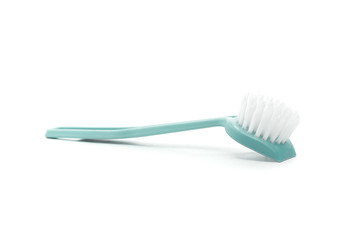 Brush for and clothes clearing isolated on white background