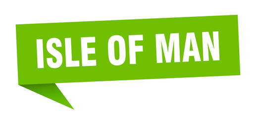 Isle Of Man sticker. Green Isle Of Man signpost pointer sign