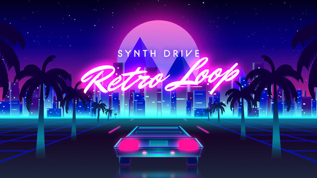Synth Drive Retro Loop