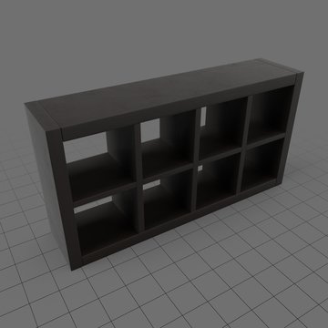 Modern shelving unit