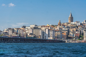 Fototapeta premium istambul bride and galata tower