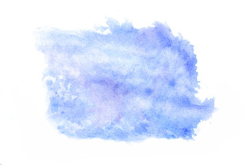 Abstract Blue Magenta watercolor texture