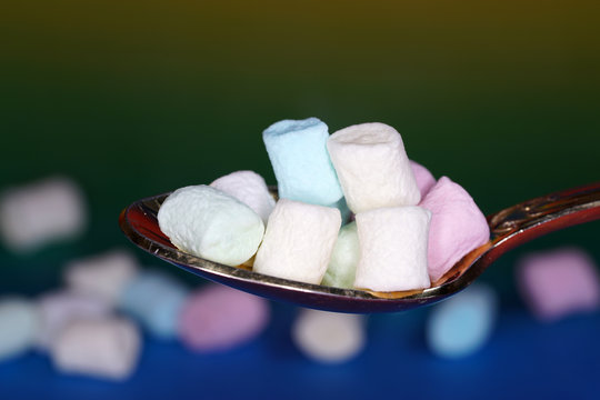 Marshmello photographed with the macro lens in the studio at best quality