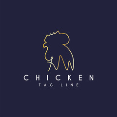 Chicken Logo Template Design
