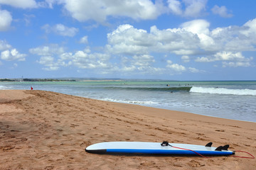 surf on the beach
