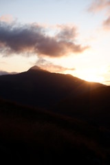 Autumn views from Ben Arthur - the Cobbler, Scotland