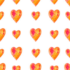Hearts pattern.