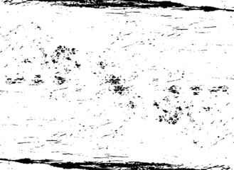 Scratched Grunge Urban Background Texture Vector. Dust Overlay Distress Grainy Grungy Effect. Distressed Backdrop Vector Illustration. Isolated Black on White Background. EPS 10.