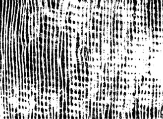 Worn down wallpaper pattern design. Broken plaster and grunge damask effect. Distressed overlay texture design. Vector illustration. Eps10.