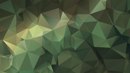 Light Green vector abstract mosaic background. Colorful illustration in Origami style with gradient. Template for a cell phone background