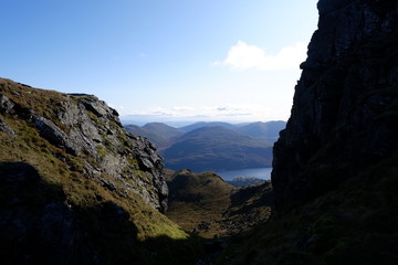views from Ben Arthur - the Cobbler, Scotland
