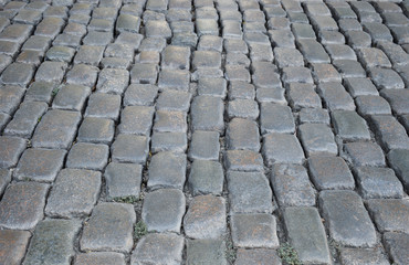 cobblestone street
