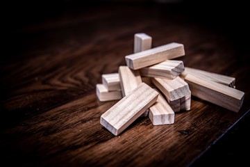 pieces of wood