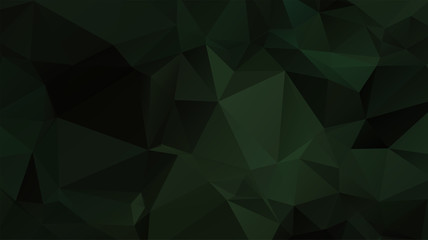 Light Green vector abstract mosaic background. Colorful illustration in Origami style with gradient. Template for a cell phone background