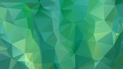 Fototapeta na wymiar Light Green vector abstract mosaic background. Colorful illustration in Origami style with gradient. Template for a cell phone background