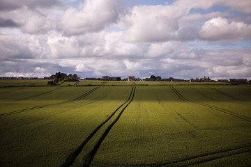 A field in North East England