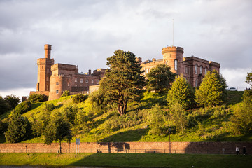 Inverness Cathedral in the highlands of Scotland