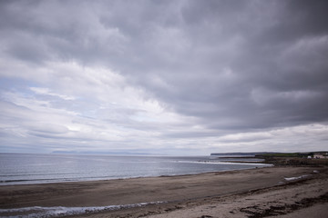 The beach at Thurso, Scotland