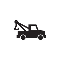 Fototapeta na wymiar Tow truck icon vector isolated on background. Trendy emergency symbol. Pixel perfect. illustration EPS 10. - Vector.