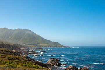 Big Sur coast of California - Pacific coast USA