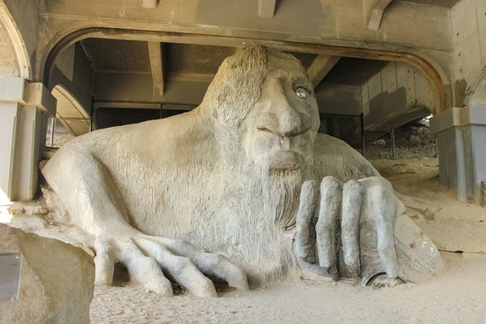 Fremont Troll, A Favorite Spot For Seattle Visitor