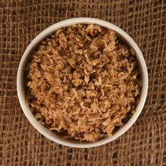 Buckwheat on the jute