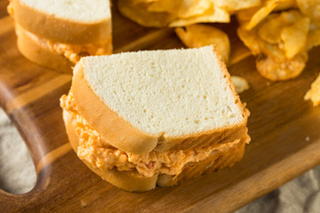 Homemade PImento Cheese Sandwich