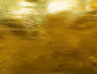 Golden metallic effect scratched background