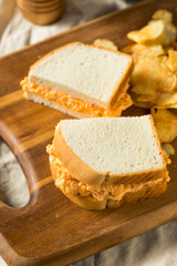 Homemade PImento Cheese Sandwich