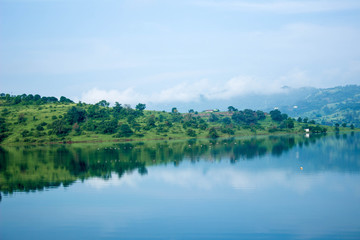 Obraz premium lake in mountain