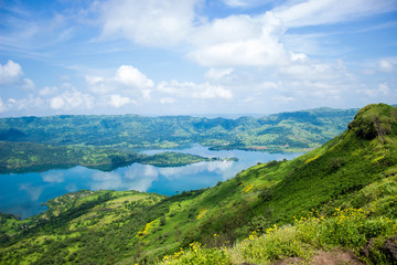 view of mountains