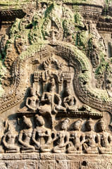 Ta Prohm Temple Carving