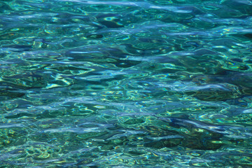 Fototapeta na wymiar Blue Adriatic sea