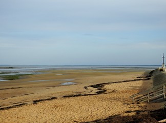 La plage du port de Larros