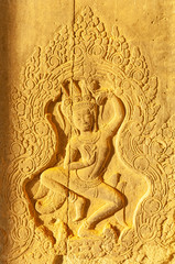 Fototapeta na wymiar Angkor Wat Aspara