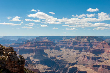 Fototapeta na wymiar Cliffs of Mather Point in Grand Canyon National Park, Arizona USA
