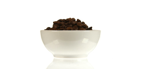 Fototapeta na wymiar cup of coffee beans