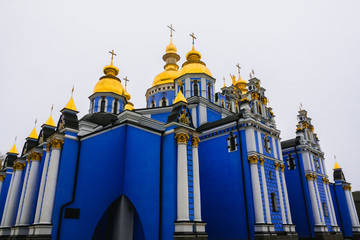 St. Michaels Kloster in Kiew - obrazy, fototapety, plakaty