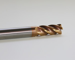 solid carbide end mill cutter 4 flutes corner radius