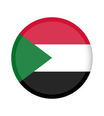 Fototapeta premium National Sudan flag, official colors and proportion correctly. National Sudan flag. Vector illustration. EPS10. Sudan flag vector icon, simple, flat design for web or mobile app.