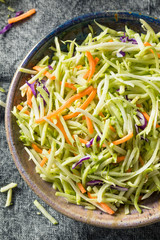 Raw Organic Shredded Broccoli Slaw